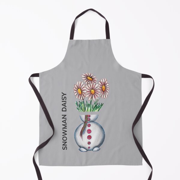 Item preview, SNOWMAN DAISY by FrankenDuo grey lavender designed and sold by FrankenDuo.