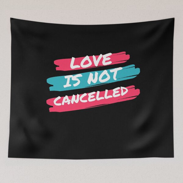 Item preview,  Love is not cancelled  designed and sold by HAMSAN'S  STORE.