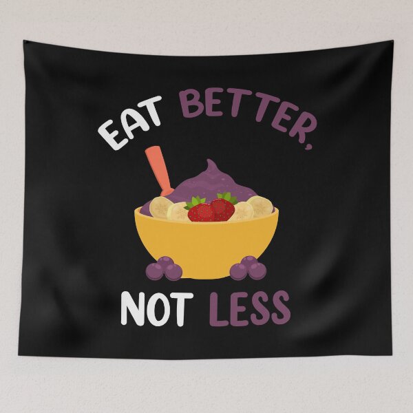 Item preview, Eat Better Healthy Brazilian Food Acai Bowl graphic designed and sold by jakehughes2015.
