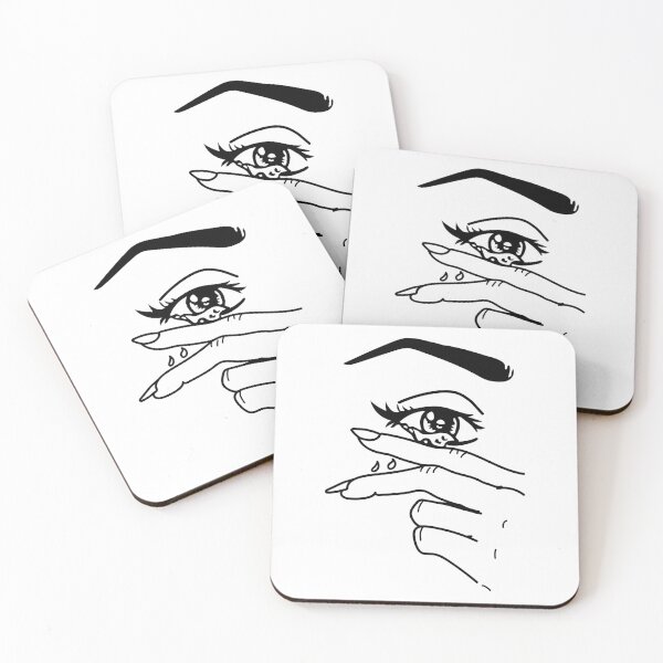 Artikelvorschau, Tränendes, weinendes Auge, Schönheit, Kunst, schwarz entworfen und verkauft von AznavourByKarin.