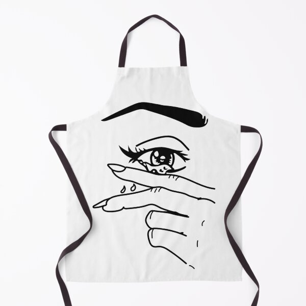 Item preview, Tearing crying eye beauty art. black designed and sold by AznavourByKarin.