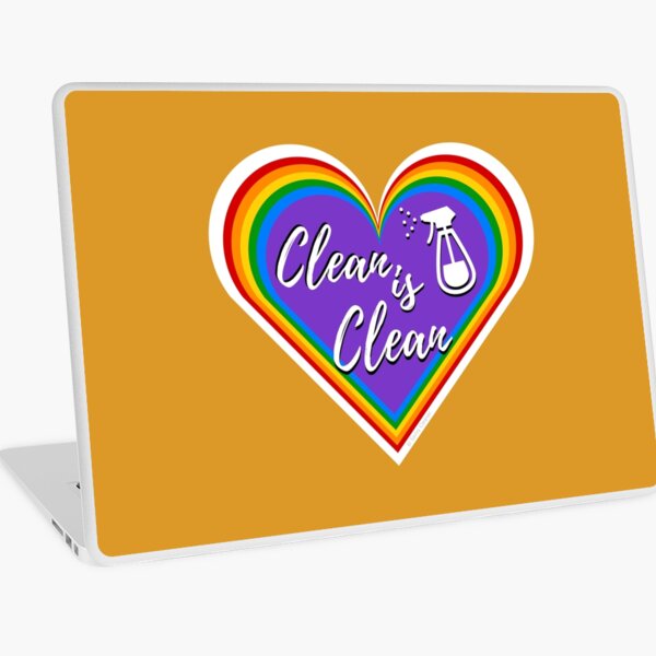 Item preview, Clean Is Clean Retro Valentine Spray Bottle Cleaning Lady Gifts designed and sold by SavvyCleaner.