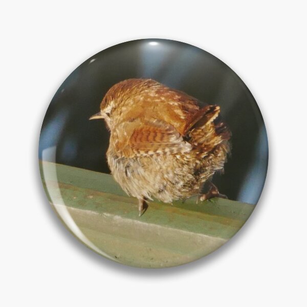 Item preview, Wren on Fence in Winter designed and sold by pluspixels.