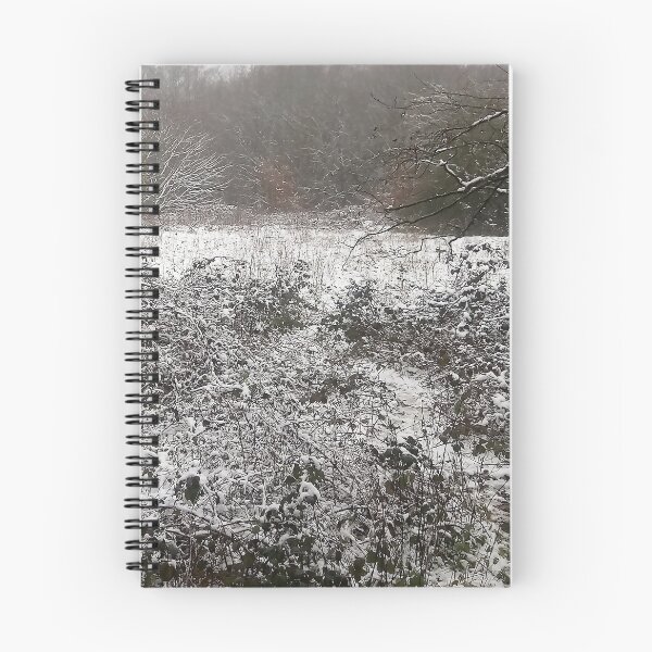 Item preview, Snowy Winter Brambles Landscape designed and sold by ChibiKolossus.