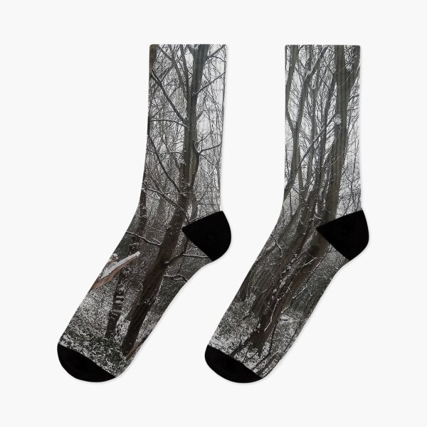 Item preview, Snowy Winter Woods Landscape designed and sold by ChibiKolossus.
