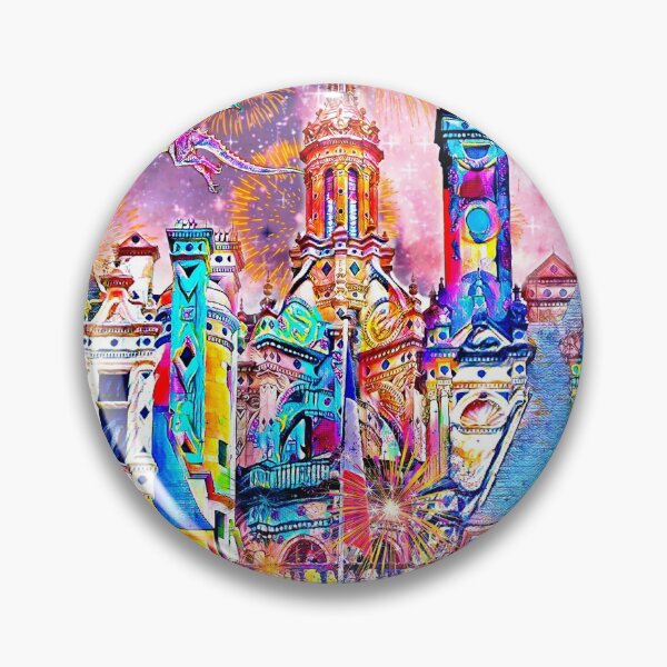Item preview, Château de Chambord Beauty and the Beast castle designed and sold by EkaArtShop.