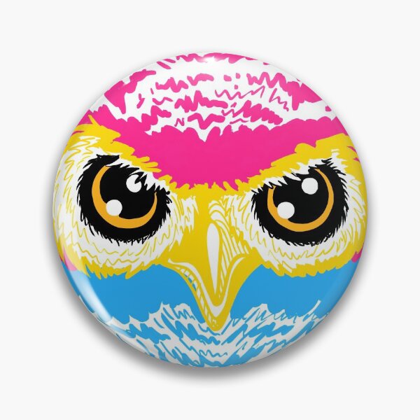Artikelvorschau, Hoot Mess - Pansexuowl entworfen und verkauft von Launchycat.