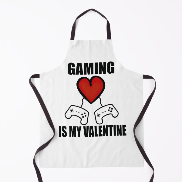 Item preview, Gaming is my Valentine - White designed and sold by BusyMonkeys.