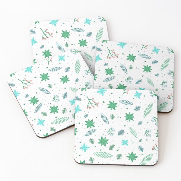 Item preview, Plant pattern | winter | pattern | folk | White designed and sold by Betti-Wolf.