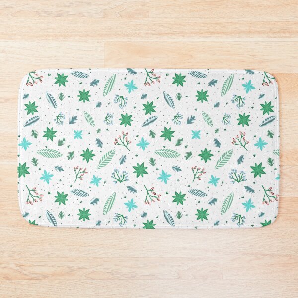 Item preview, Plant pattern | winter | pattern | folk | White designed and sold by Betti-Wolf.