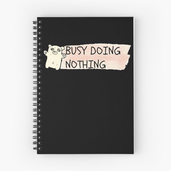 Item preview, Busy doing nothing classic T-shirts designed and sold by MEEBUN.