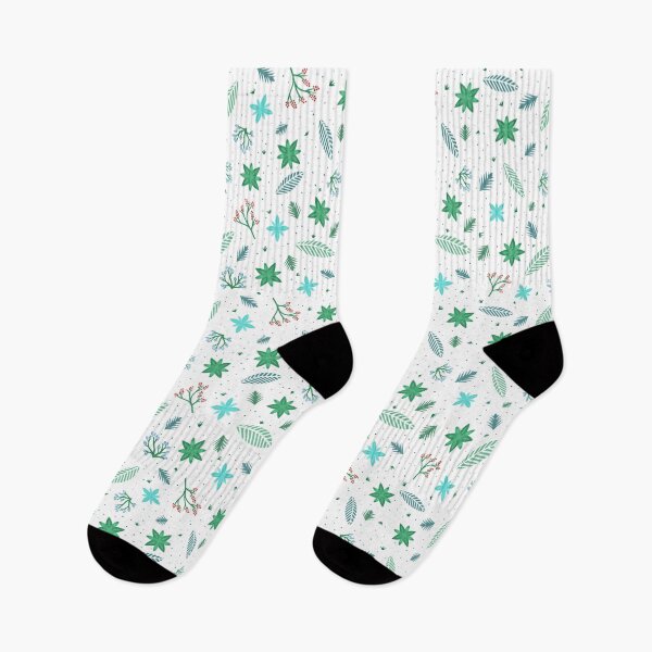Item preview, Plant pattern | winter | pattern | folk | White designed and sold by Betti-Wolf.