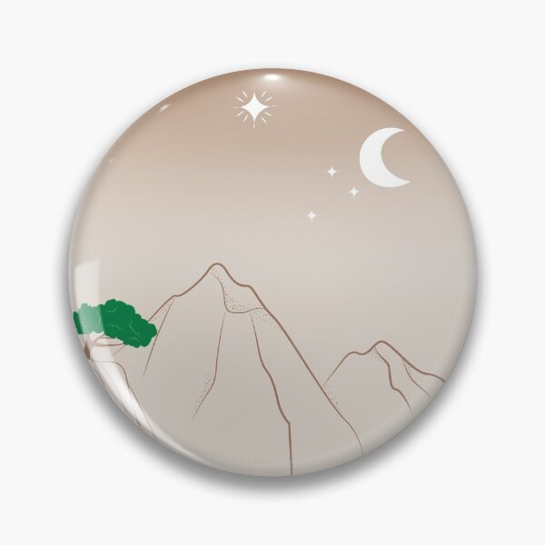 Item preview, Moon, Mountains And Waterfall designed and sold by InesTC.