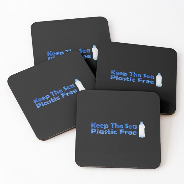 Item preview, Keep The Sea Plastic Free Essential Sticker designed and sold by Love2MakeArt.
