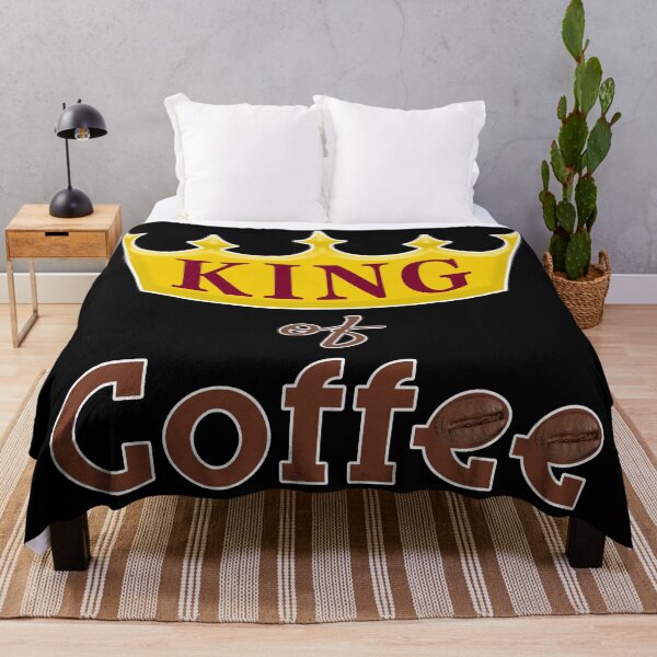Item preview, King of Coffee funny Java Bean Caffeine Lover. designed and sold by MAXXEXCHANGE.