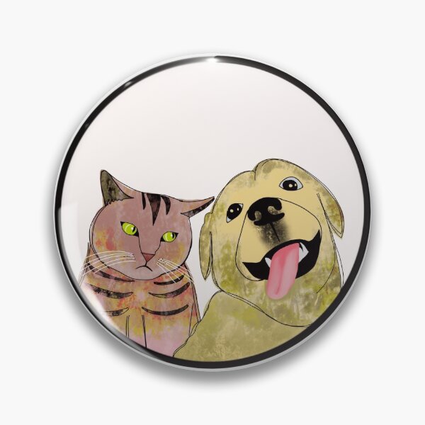 Item preview, Love cats and dogs designed and sold by Ronel Lombard.