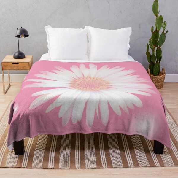 Item preview, Romantic daisy on delicate pink designed and sold by MarionsArt.