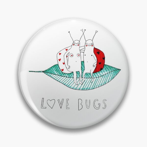 Item preview, Love Bugs cute ladybug/ladybirds valentine or anniversary illustration designed and sold by HeidiBurton.