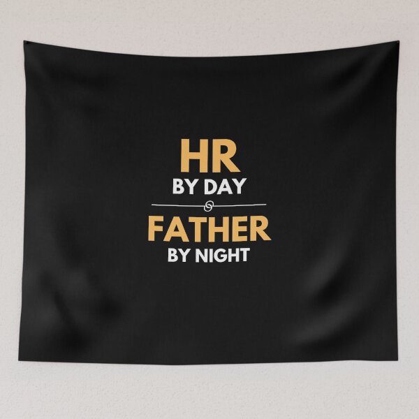 Item preview, HR by day father by night design designed and sold by AnujShah7.