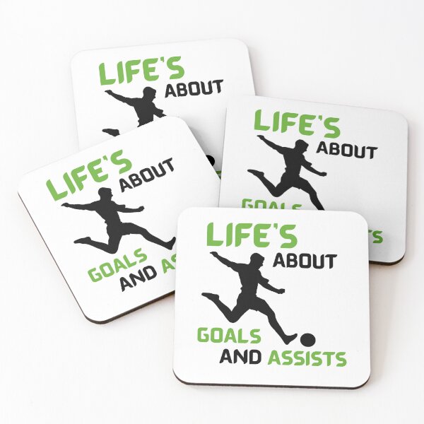 Item preview, Life's About Goals And Assists designed and sold by momsnpops.