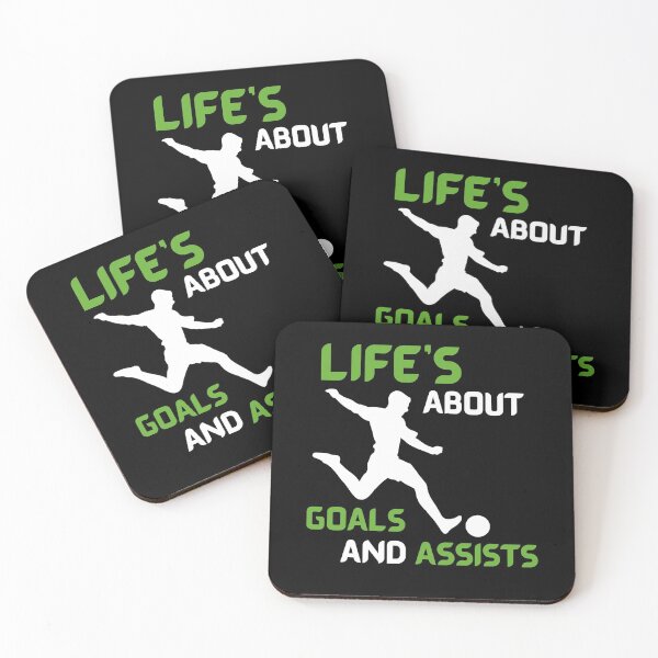 Item preview, Life's About Goals And Assists designed and sold by momsnpops.