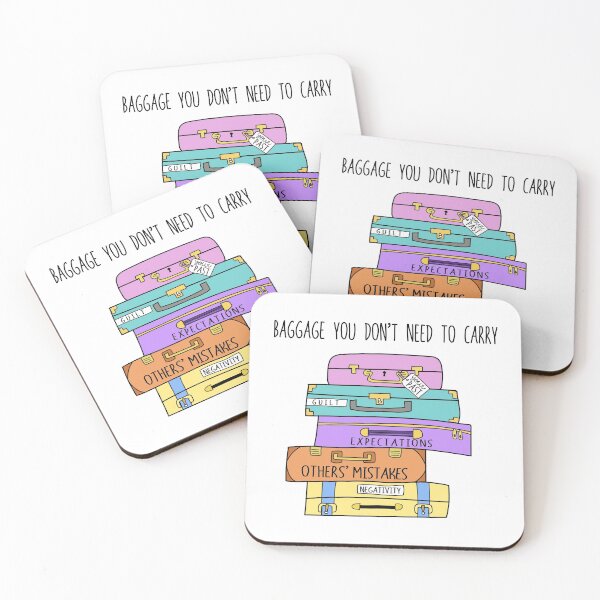 Item preview, Baggage you don't need to carry art designed and sold by AznavourByKarin.