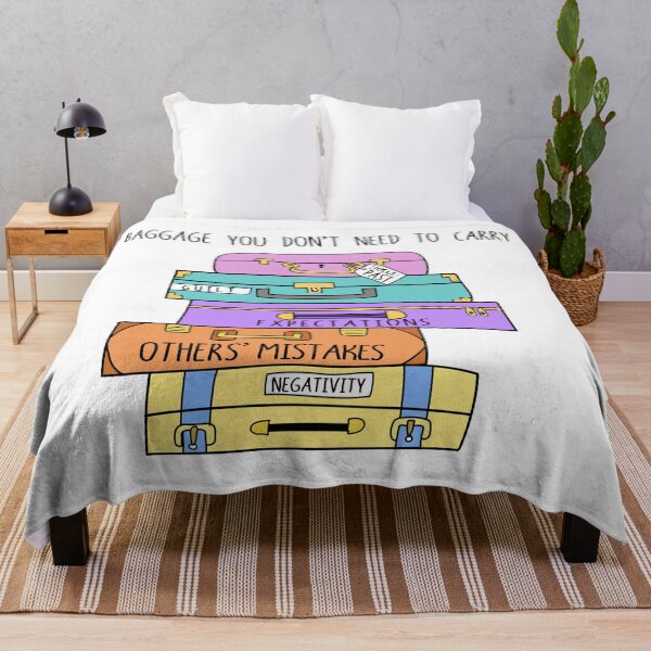 Item preview, Baggage you don't need to carry art designed and sold by AznavourByKarin.