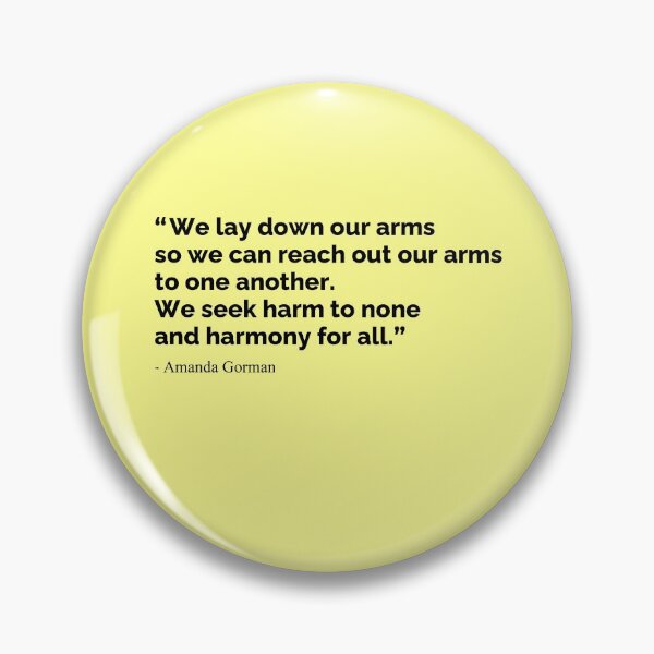 Item preview, Amanda Gorman’s inauguration poem ‘The Hill We Climb’ designed and sold by SerenaMinimal.
