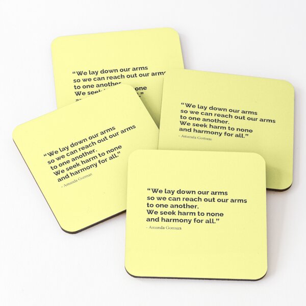 Item preview, Amanda Gorman’s inauguration poem ‘The Hill We Climb’ designed and sold by SerenaMinimal.