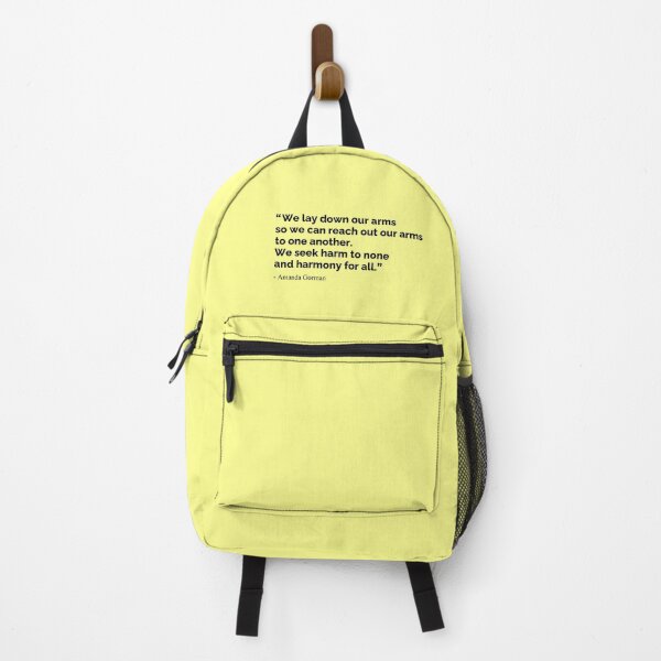 Item preview, Amanda Gorman’s inauguration poem ‘The Hill We Climb’ designed and sold by SerenaMinimal.
