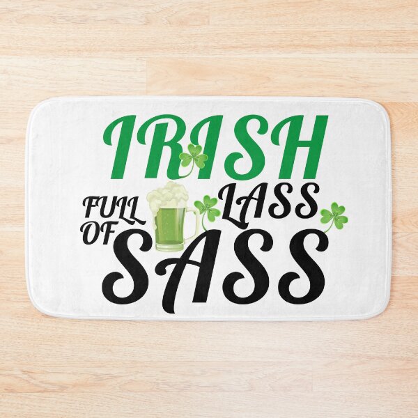 Item preview, Irish Lass Full Of Sass - St Patrick's Day designed and sold by mewsis.