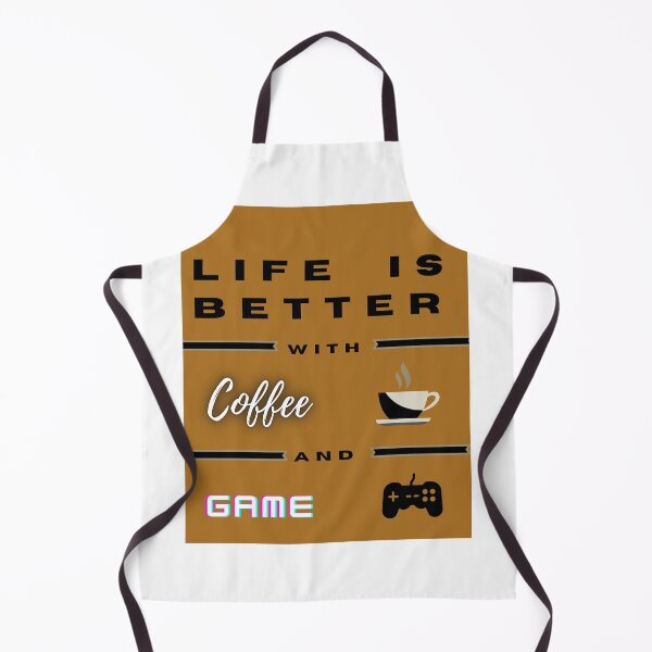 Item preview, life is better with coffee and game designed and sold by vishkhatri.