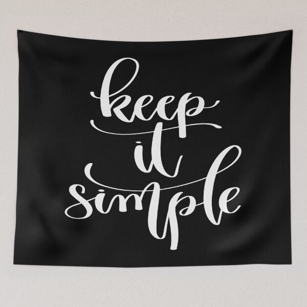 Item preview, Keep It Simple designed and sold by ProjectX23.