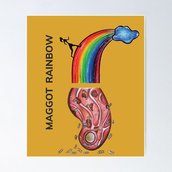 Item preview, MAGGOT RAINBOW by FrankenDuo tree tulip designed and sold by FrankenDuo.