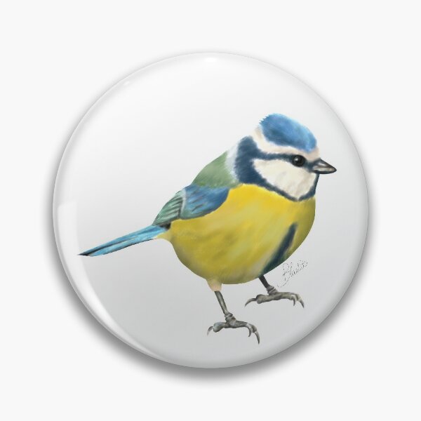 Item preview, Blue tit designed and sold by QuirkyTales.