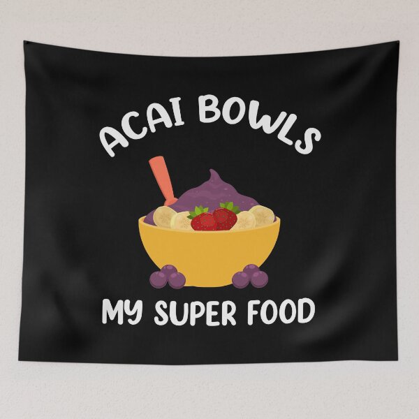 Item preview, Brazilian Acai Bowls My Super Food design designed and sold by jakehughes2015.