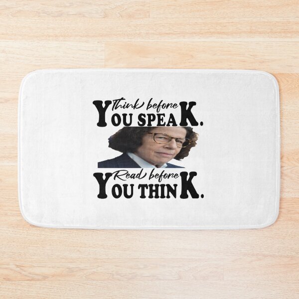 Item preview, Fran Lebowitz Think Before You Speak. Read Before You Think. Quote, Stickers designed and sold by MoradovT-shirt.