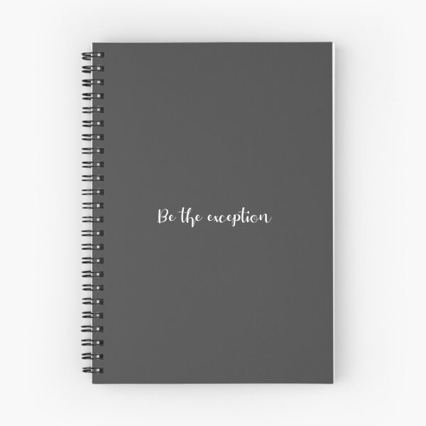 Item preview, Be the exception motivational three word quote designed and sold by flexycreatives.
