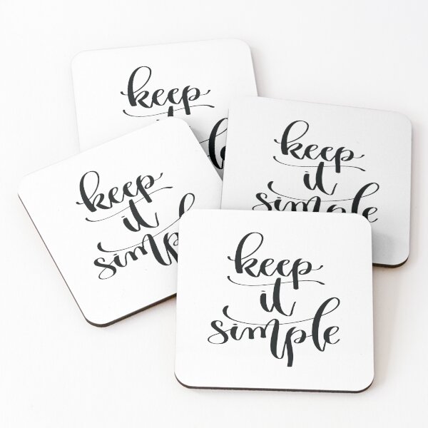 Item preview, Keep It Simple designed and sold by ProjectX23.