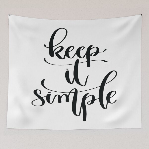 Item preview, Keep It Simple designed and sold by ProjectX23.