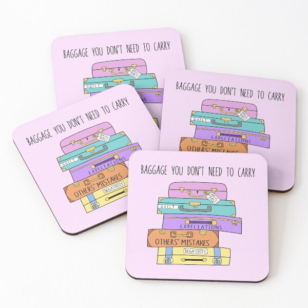 Item preview, Copy of Baggage you don't need to carry art designed and sold by AznavourByKarin.