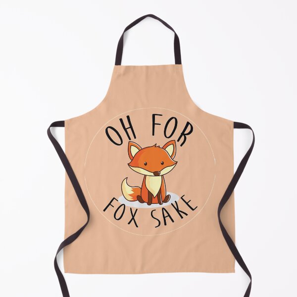 Item preview, Oh For Fox Sake Cartoon Pun designed and sold by 14Smith15.