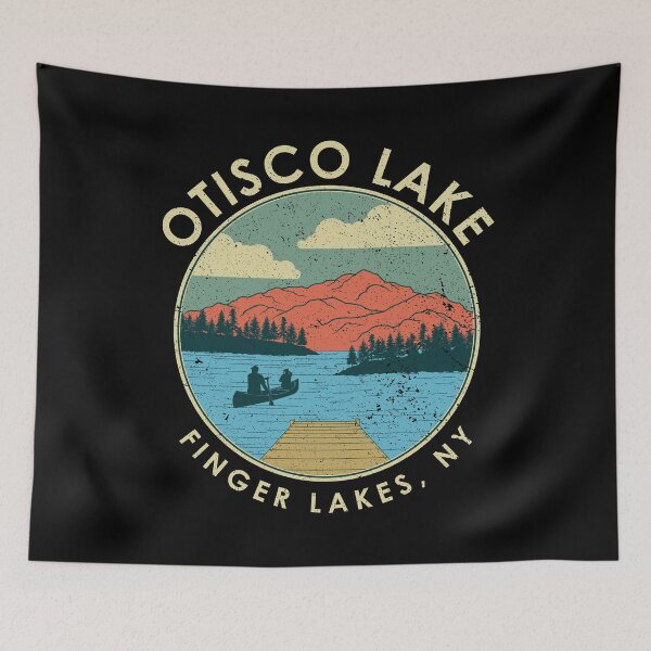 Item preview, Otisco Lake Finger Lakes NY New York graphic designed and sold by jakehughes2015.