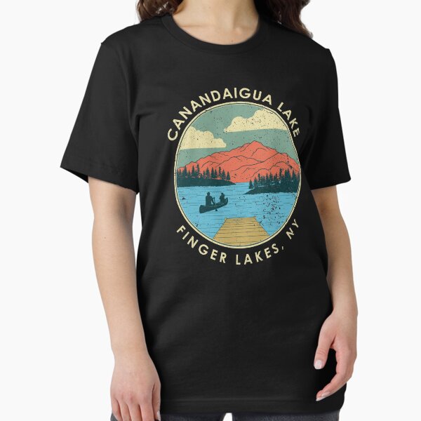 Item preview, Finger Lakes NY New York Canandaigua Lake print designed and sold by jakehughes2015.