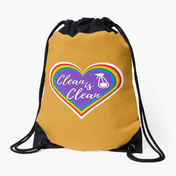 Item preview, Clean Is Clean Retro Valentine Spray Bottle Cleaning Lady Gifts designed and sold by SavvyCleaner.