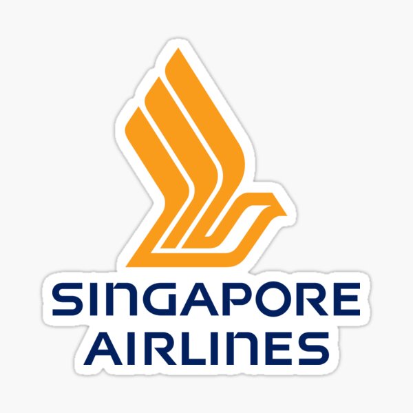 Singapore Airlines official logo Sticker