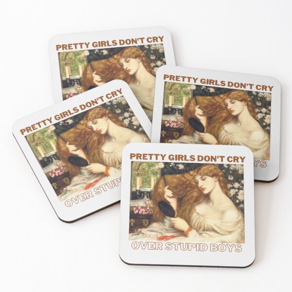 Item preview, Pretty girls don't cry over stupid boys designed and sold by daphhne.