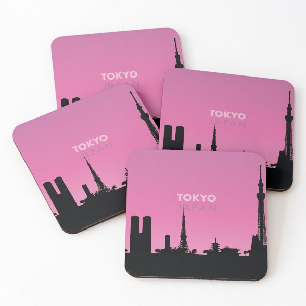 Item preview, Tokyo City Skyline Art - Japan Gift designed and sold by PilgrimageShop.