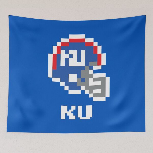 Item preview, Kansas Jayhawks (Casco de fútbol americano Tecmo Super Bowl) designed and sold by The Armorsmith.