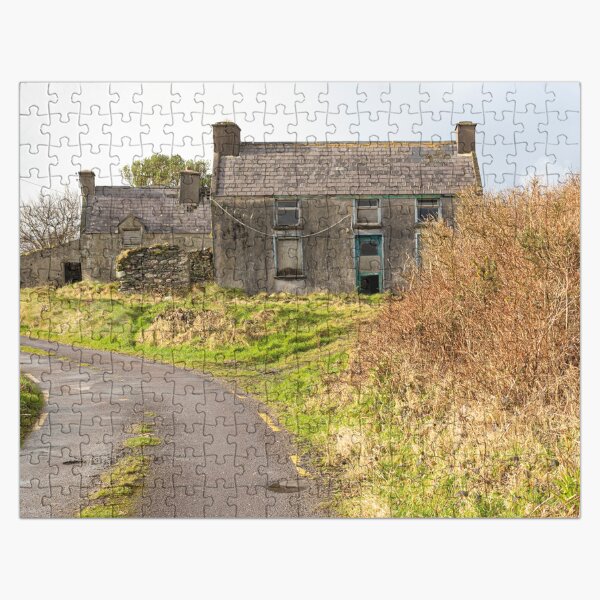 Item preview, Old House in Country Lane Ireland designed and sold by StephenPower.
